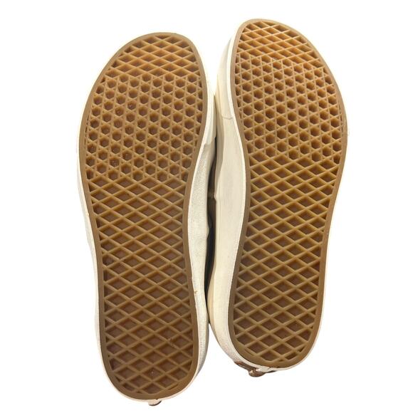 Vans Mustard Canvas Eco Skate Lace Up Sneakers Men's 11.5 Women's 13 - Picture 7 of 7